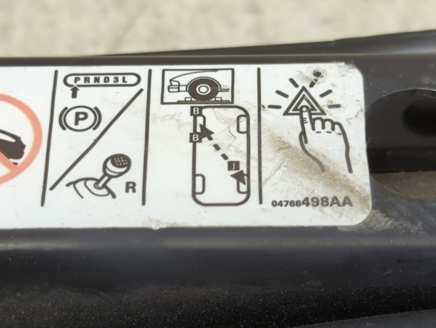 2015 Dodge Journey Spare Scissor Car Jack - Oemusedautoparts1.com