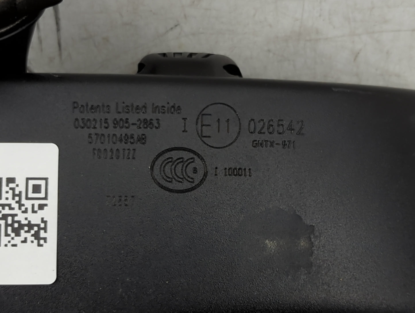 2015 Dodge Journey Interior Rear View Mirror Replacement OEM P/N:57010495AB Fits OEM Used Auto Parts - Oemusedautoparts1.com