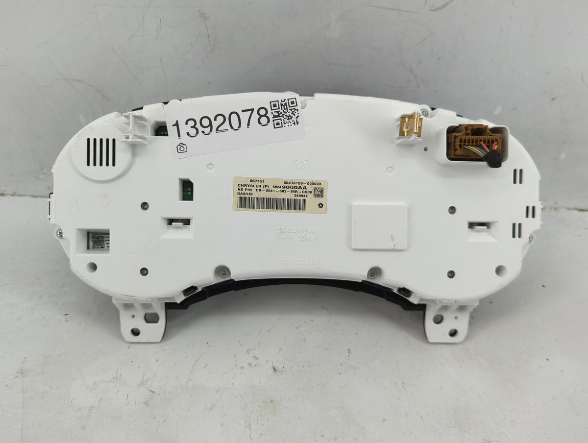 2015-2016 Dodge Journey Instrument Cluster Speedometer Gauges P/N:68249000AA Miles: Fits Fits 2015 2016 OEM Used Auto Parts 