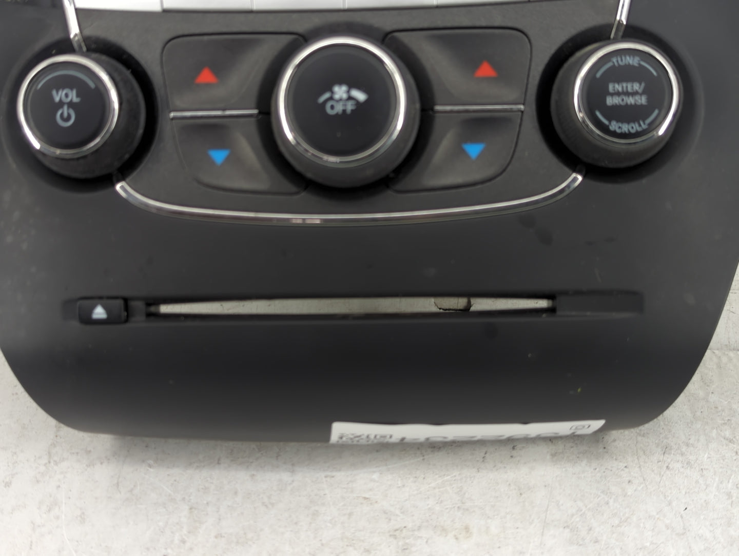 2015 Dodge Journey Climate Control Module Temperature AC/Heater Replacement P/N:1RK581X9AD Fits OEM Used Auto Parts - Oemuse
