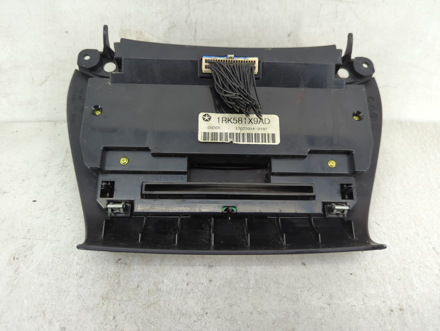 2015 Dodge Journey Climate Control Module Temperature AC/Heater Replacement P/N:1RK581X9AD Fits OEM Used Auto Parts - Oemuse