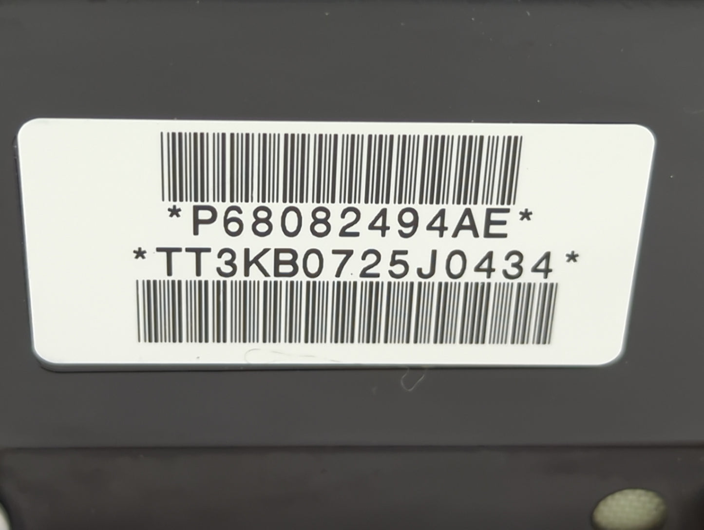 2015 Dodge Journey Air Bag Driver Left Knee OEM P/N:P68082494AE Fits OEM Used Auto Parts - Oemusedautoparts1.com