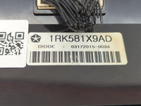 2011-2017 Dodge Journey Climate Control Module Temperature AC/Heater Replacement P/N:1RK581X9AD Fits OEM Used Auto Parts - O