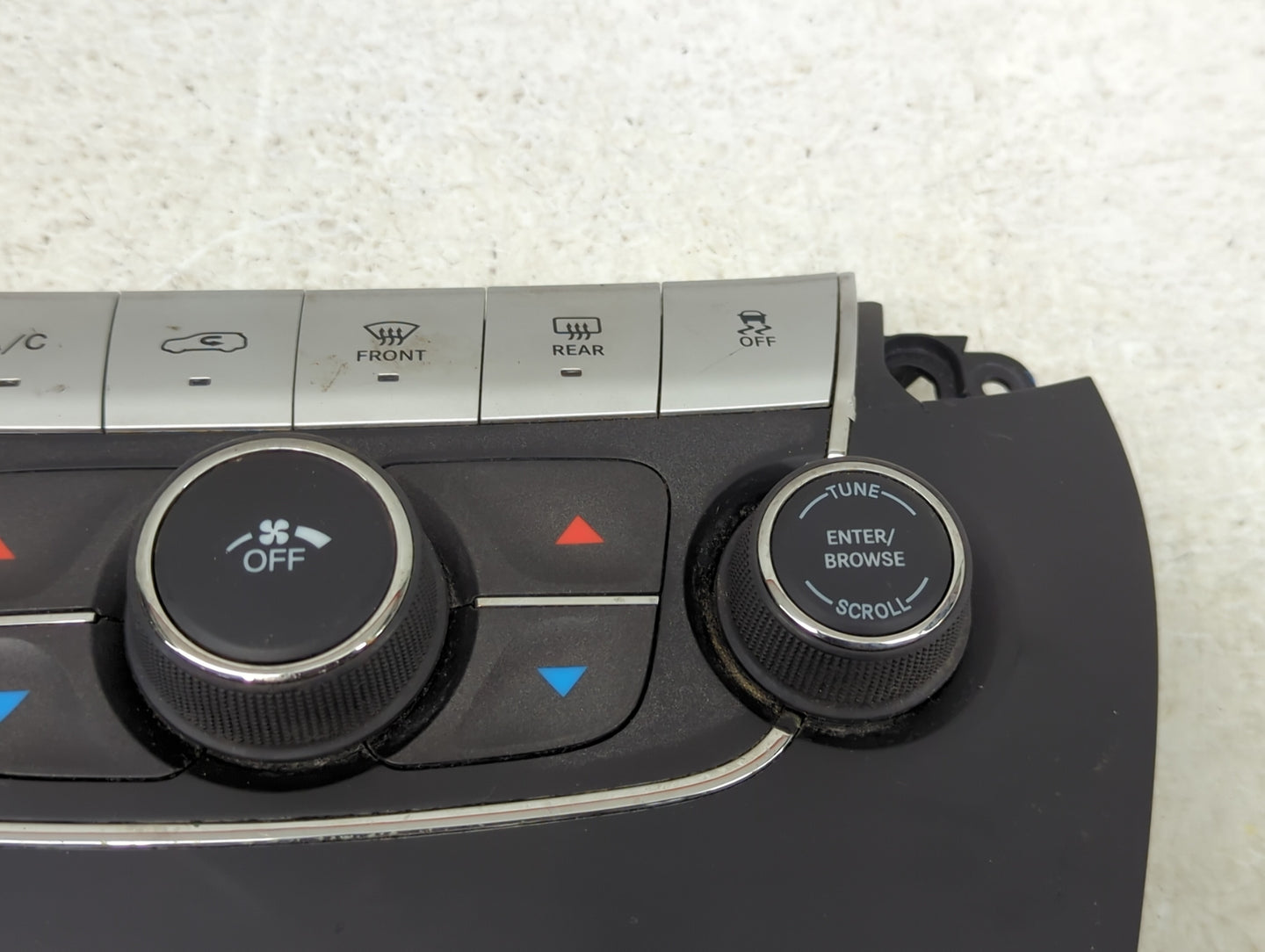 2011-2017 Dodge Journey Climate Control Module Temperature AC/Heater Replacement P/N:1RK581X9AD Fits OEM Used Auto Parts - O