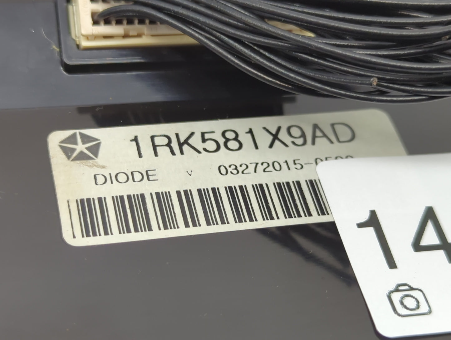 2011-2017 Dodge Journey Climate Control Module Temperature AC/Heater Replacement P/N:1RK581X9AD Fits OEM Used Auto Parts - O
