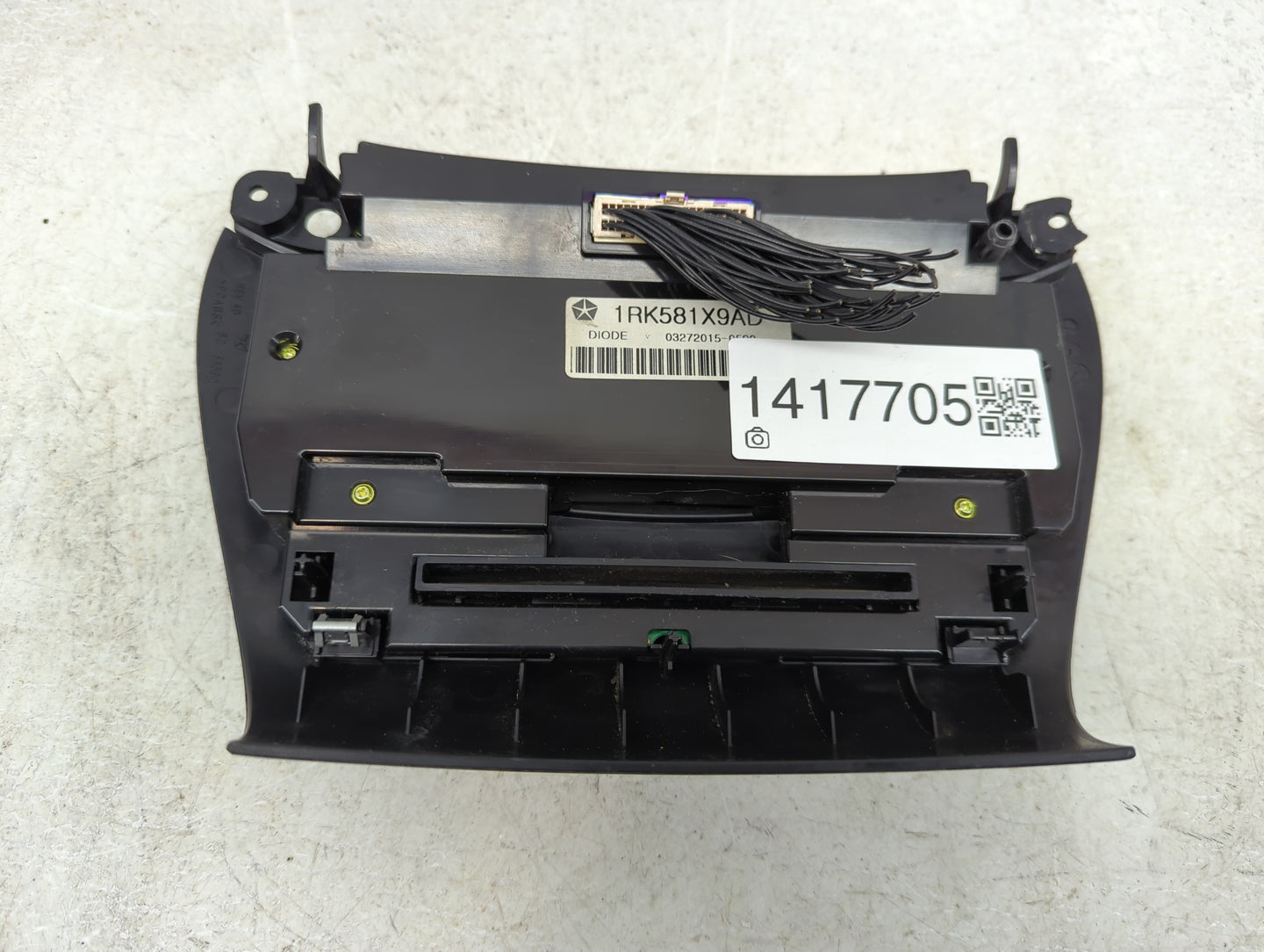 2011-2017 Dodge Journey Climate Control Module Temperature AC/Heater Replacement P/N:1RK581X9AD Fits OEM Used Auto Parts - O