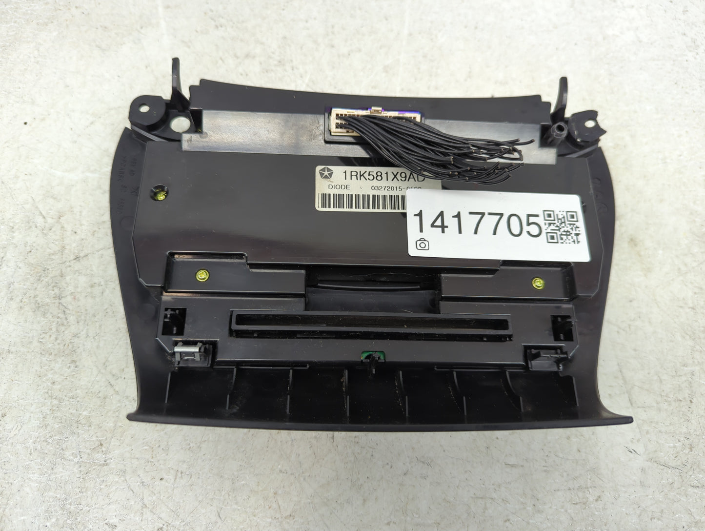 2011-2017 Dodge Journey Climate Control Module Temperature AC/Heater Replacement P/N:1RK581X9AD Fits OEM Used Auto Parts - O