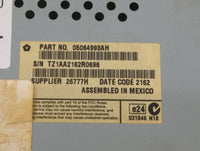 2015 Dodge Journey Information Display Screen - Oemusedautoparts1.com