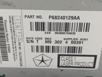 2015 Dodge Journey Radio AM FM Cd Player Receiver Replacement P/N:P68240129AA CQ-ZC04E1GXB Fits OEM Used Auto Parts - Oemuse