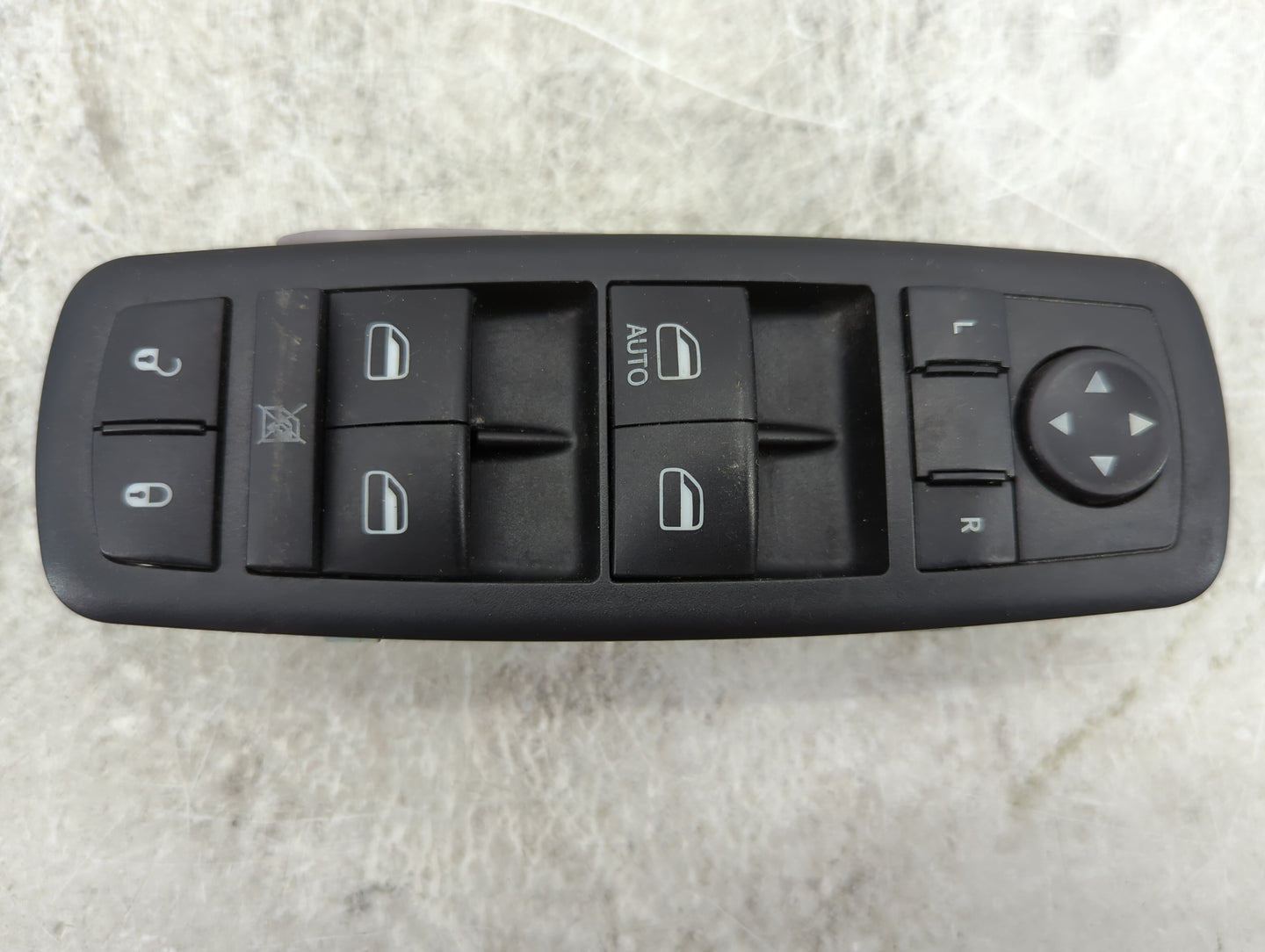 2015 Dodge Journey Master Power Window Switch Replacement Driver Side Left Fits OEM Used Auto Parts - Oemusedautoparts1.com