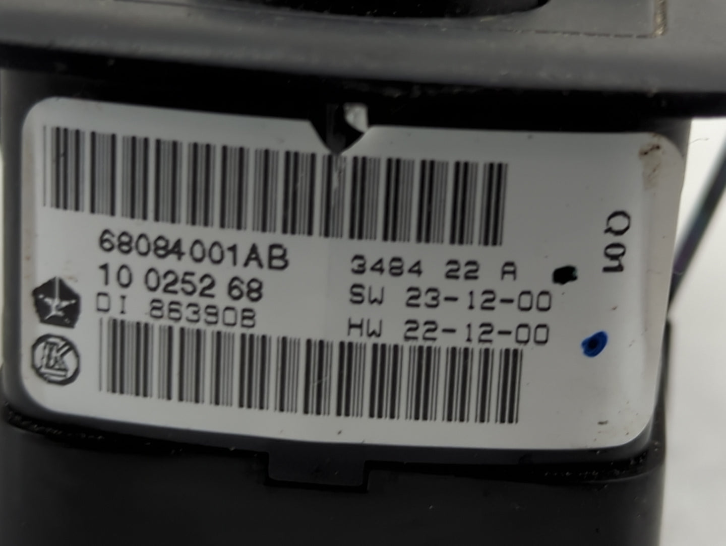 2015 Dodge Journey Master Power Window Switch Replacement Driver Side Left P/N:68084001AB 10032626, 1002526B Fits OEM Used A