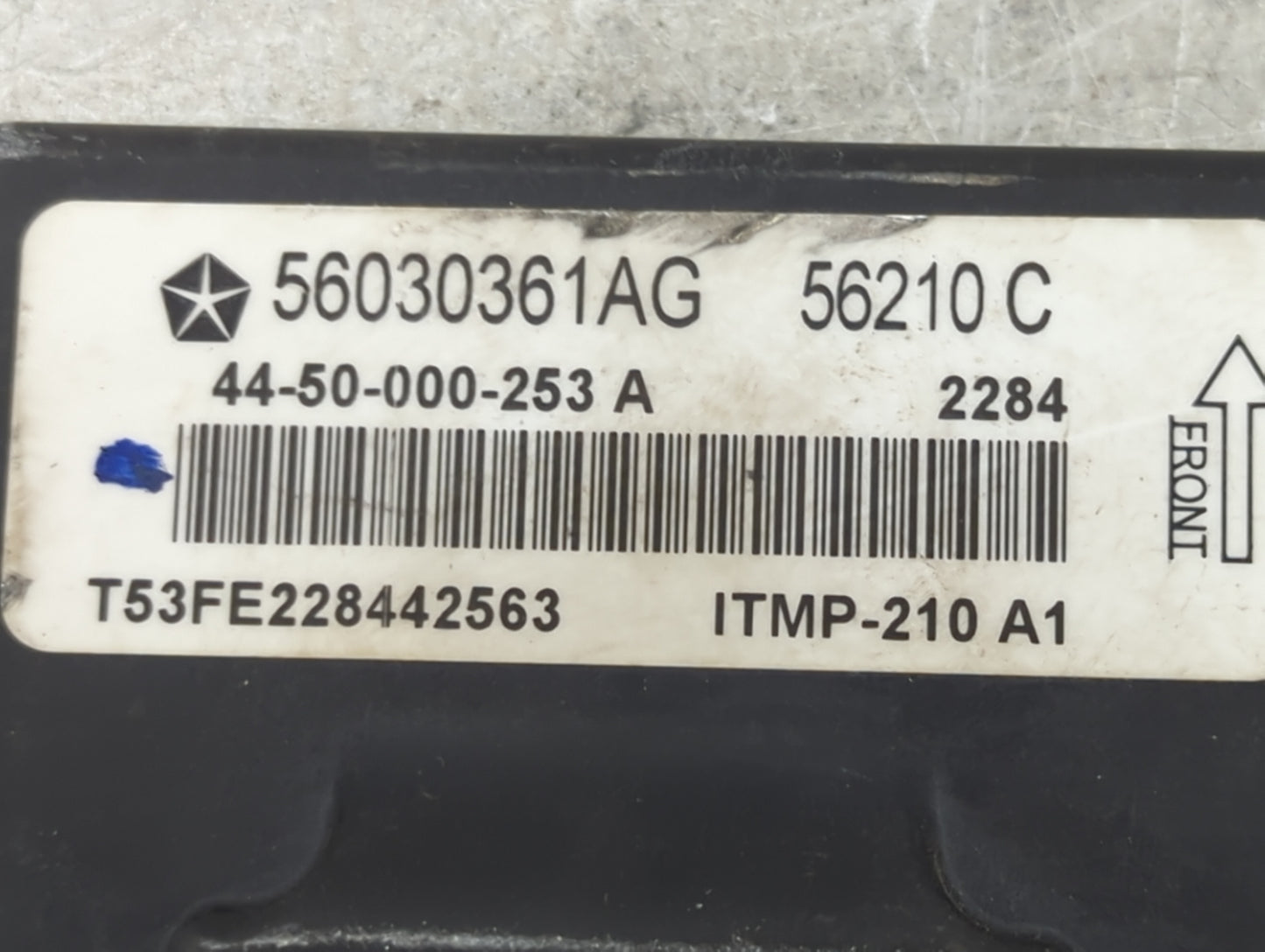 2015 Dodge Journey PCM Engine Control Computer ECU ECM PCU OEM P/N:56030361AG 56210C, 44-50-000-253A, ITMP-210A1 Fits OEM Us