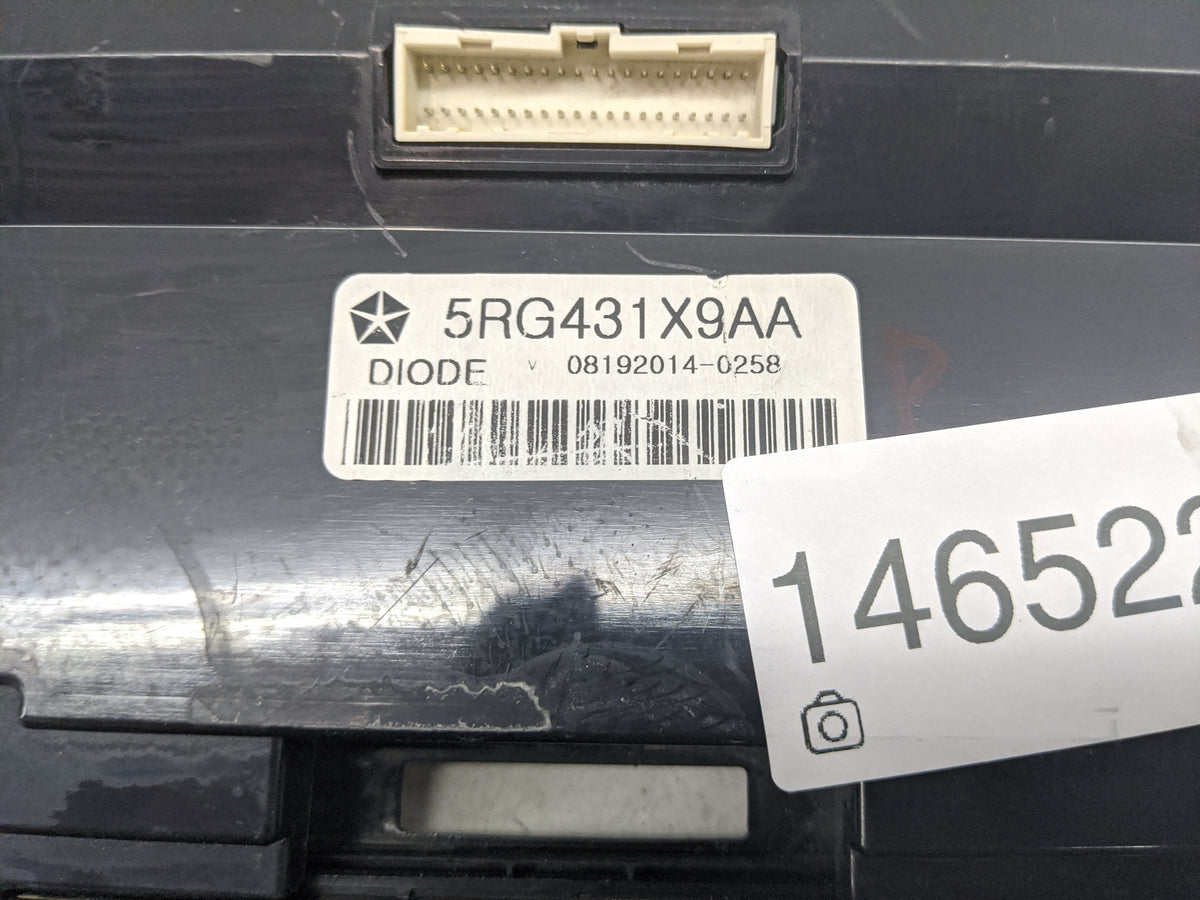 2015-2017 Dodge Journey Climate Control Module Temperature AC/Heater Replacement P/N:5RG431X9AA Fits Fits 2015 2016 2017 OEM