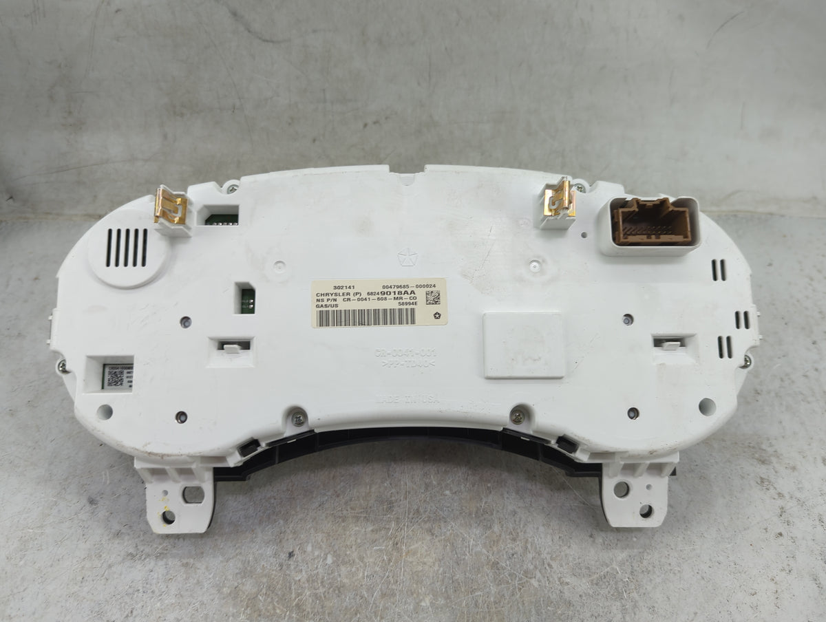 2015-2016 Dodge Journey Instrument Cluster Speedometer Gauges P/N:68249018AA CR-0041-608-MR-CO Miles: Fits Fits 2015 2016 OE