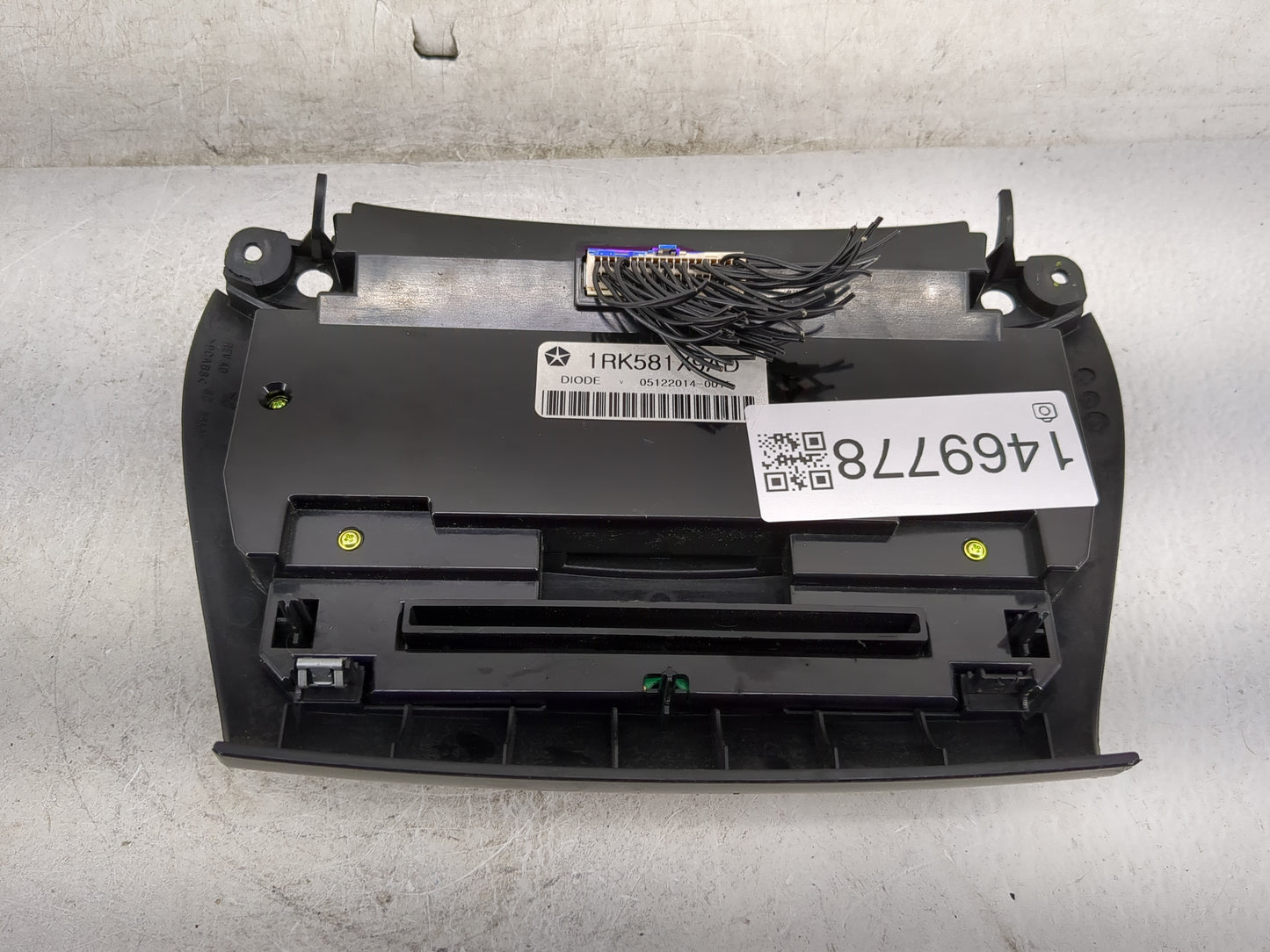 2011-2017 Dodge Journey Climate Control Module Temperature AC/Heater Replacement P/N:1RK581X9AD Fits OEM Used Auto Parts - O