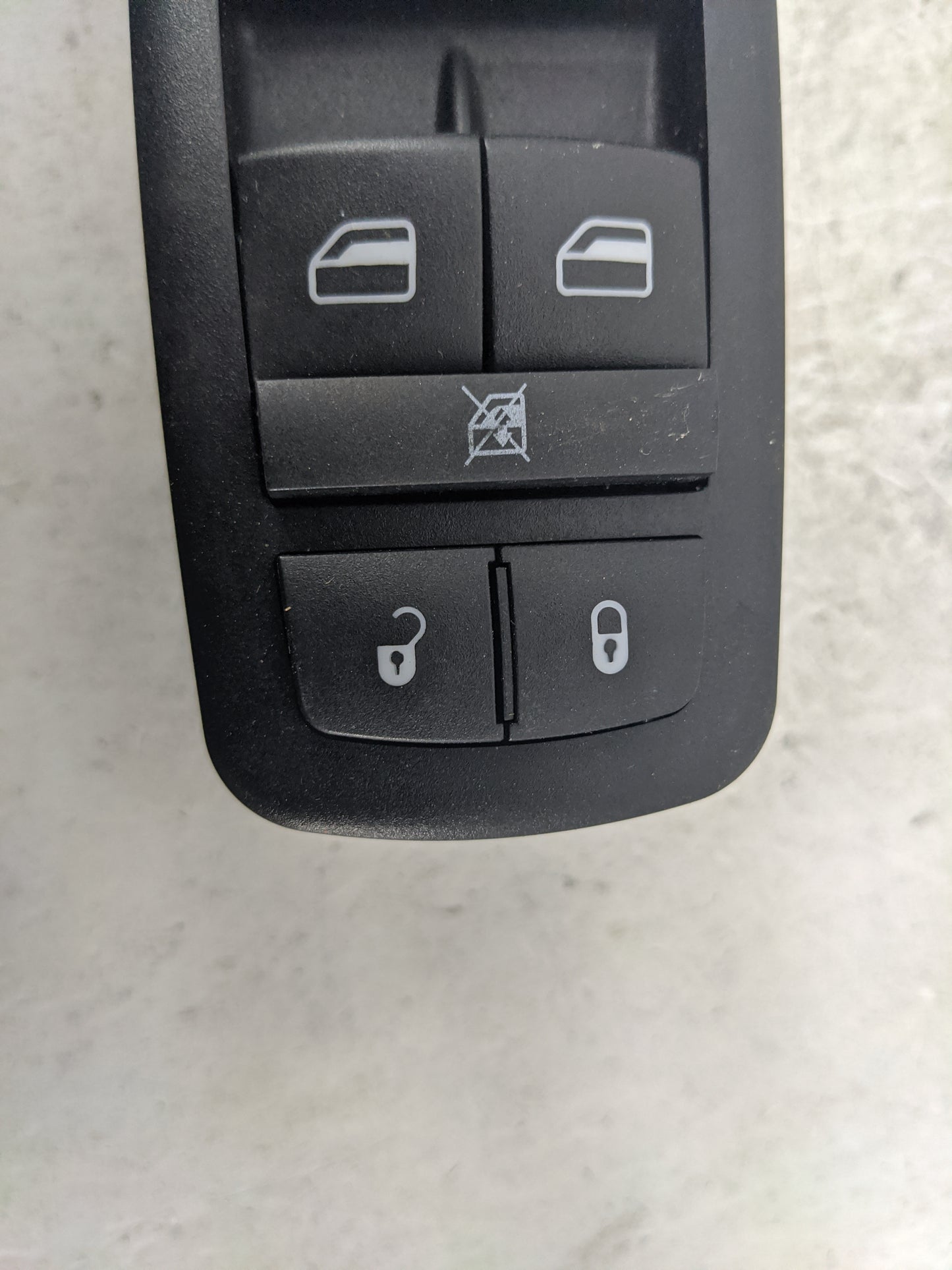 2015 Dodge Journey Master Power Window Switch Replacement Driver Side Left P/N:901-486 52323, 22360 Fits OEM Used Auto Parts