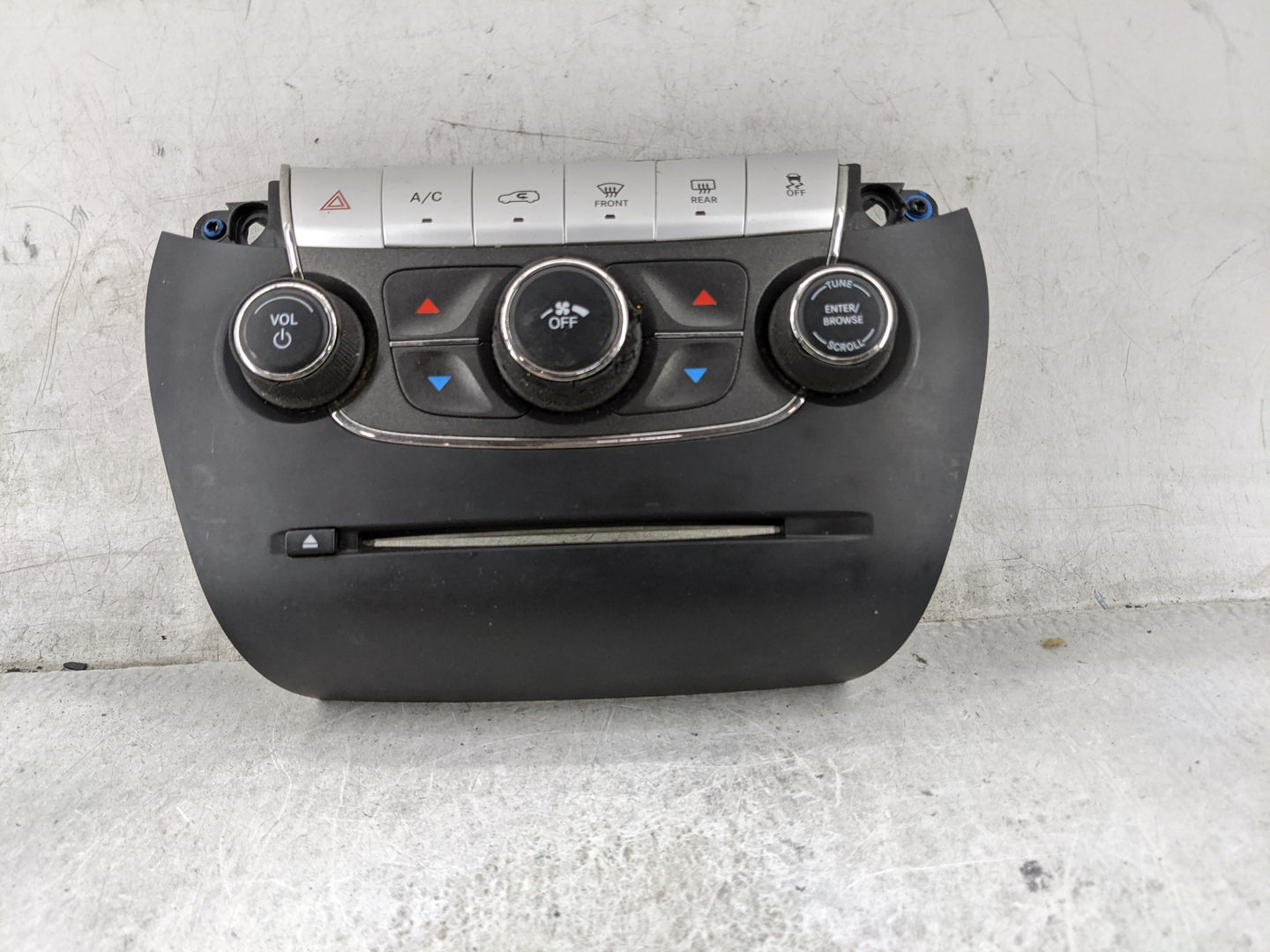 2011-2017 Dodge Journey Climate Control Module Temperature AC/Heater Replacement P/N:1RK581X9AD Fits OEM Used Auto Parts - O