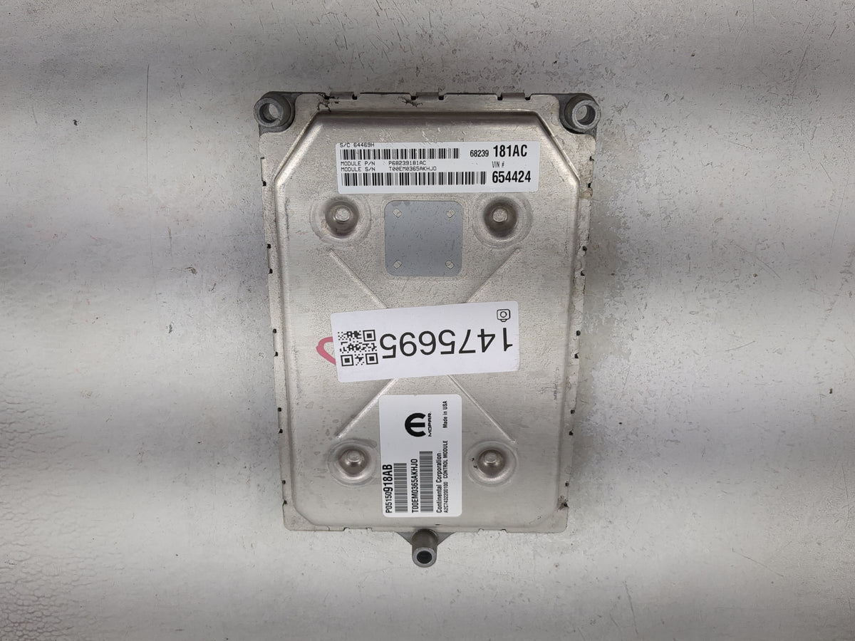 2015 Dodge Journey PCM Engine Control Computer ECU ECM PCU OEM P/N:P68239181AC P05150918AB, T00EM0365AKHJO, A2C7432200100 OE