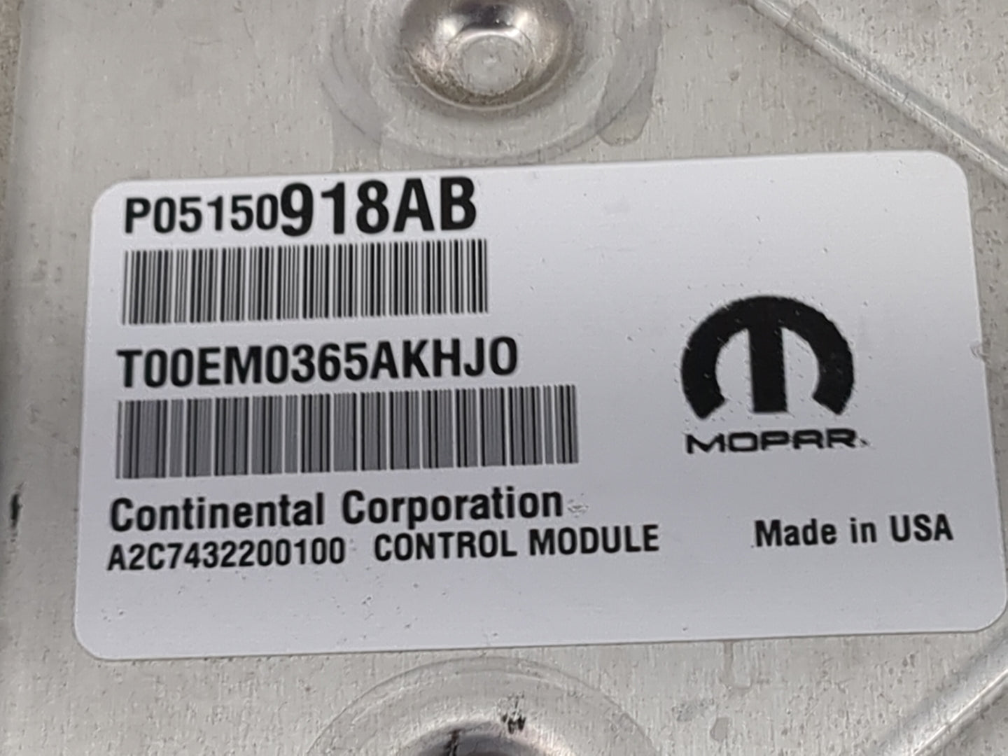 2015 Dodge Journey PCM Engine Control Computer ECU ECM PCU OEM P/N:P68239181AC P05150918AB, T00EM0365AKHJO, A2C7432200100 Fi