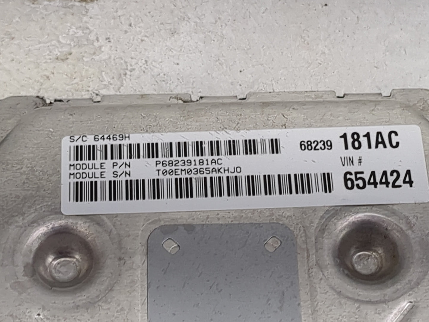 2015 Dodge Journey PCM Engine Control Computer ECU ECM PCU OEM P/N:P68239181AC P05150918AB, T00EM0365AKHJO, A2C7432200100 Fi