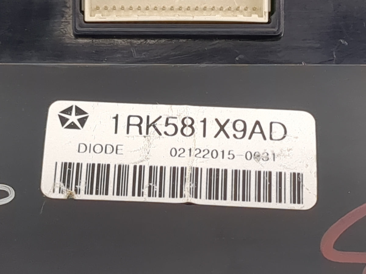 2011-2017 Dodge Journey Climate Control Module Temperature AC/Heater Replacement P/N:1RK581X9AD Fits OEM Used Auto Parts - O