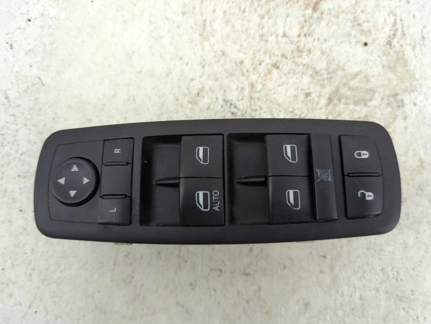 2015 Dodge Journey Master Power Window Switch Replacement Driver Side Left P/N:30S10025268 SN00580NIP00131 Fits OEM Used Aut