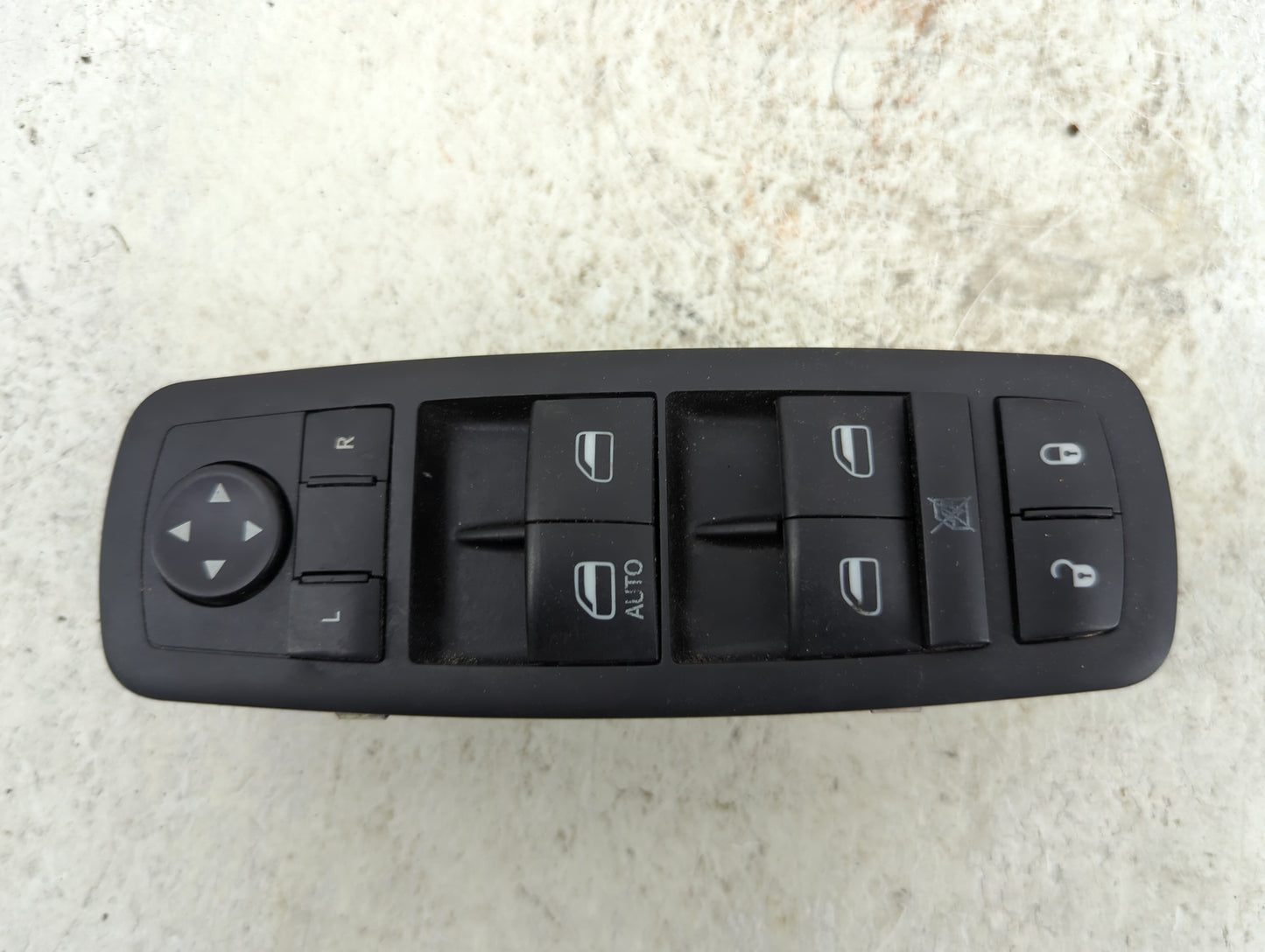 2015 Dodge Journey Master Power Window Switch Replacement Driver Side Left P/N:30S10025268 SN00580NIP00131 Fits OEM Used Aut