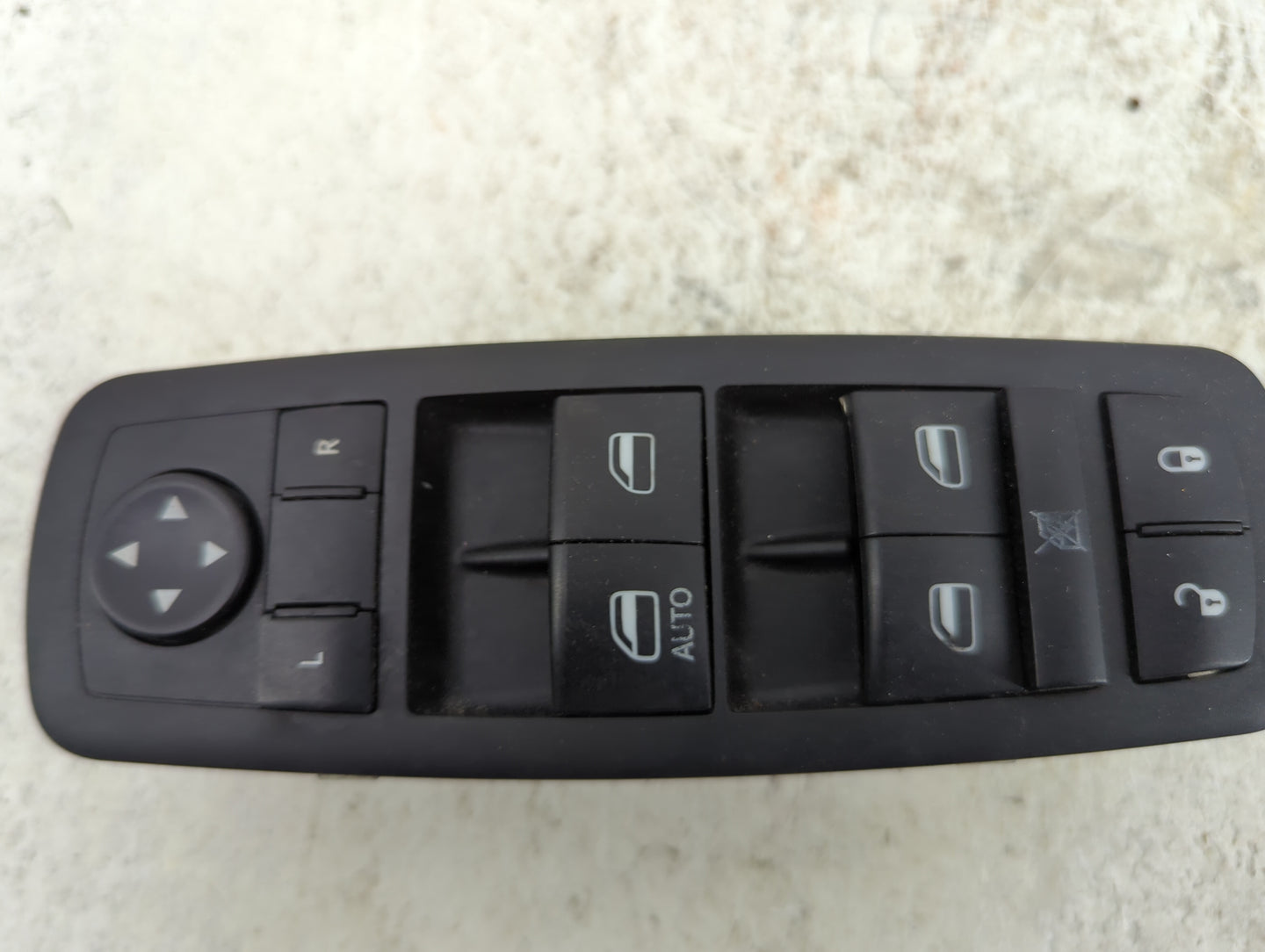2015 Dodge Journey Master Power Window Switch Replacement Driver Side Left P/N:30S10025268 SN00580NIP00131 Fits OEM Used Aut