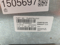 2018-2020 Dodge Journey Radio AM FM Cd Player Receiver Replacement P/N:P68209665AD ADHS218TL5NA Fits Fits 2018 2019 2020 OEM