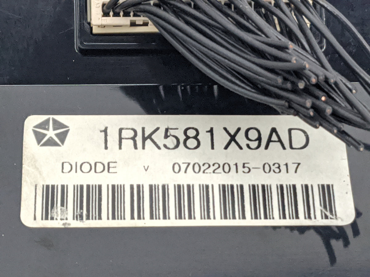 2011-2017 Dodge Journey Climate Control Module Temperature AC/Heater Replacement P/N:1RK581X9AD Fits OEM Used Auto Parts - O