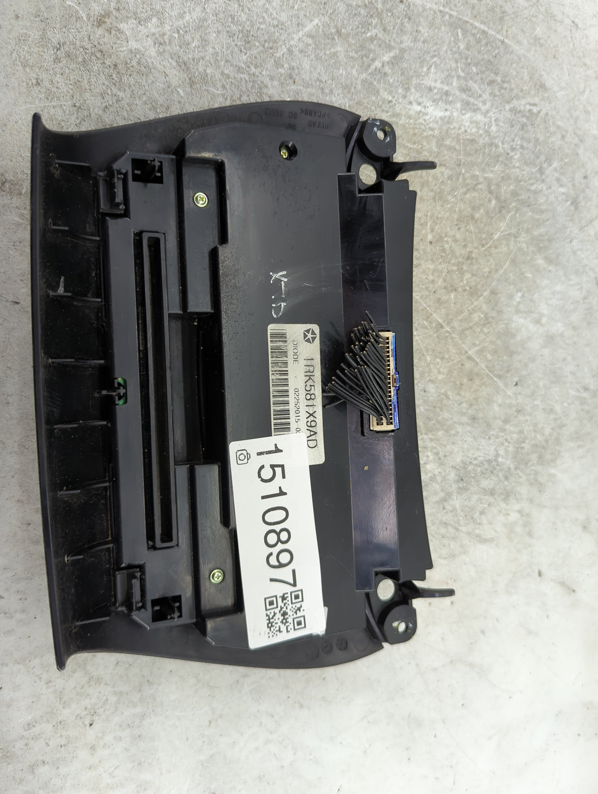 2011-2017 Dodge Journey Climate Control Module Temperature AC/Heater Replacement P/N:1RK581X9AD Fits OEM Used Auto Parts - O