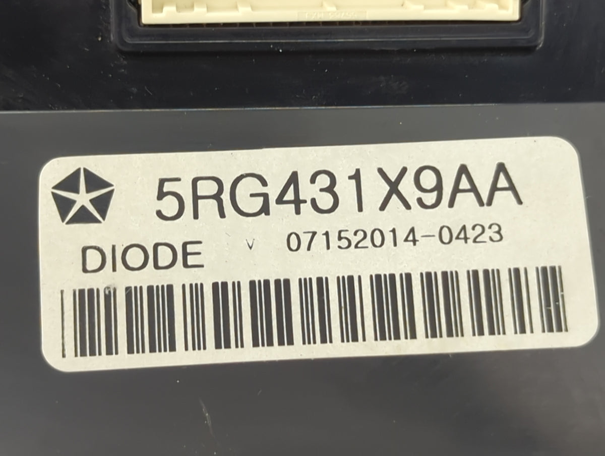 2015-2017 Dodge Journey Climate Control Module Temperature AC/Heater Replacement P/N:5RG431X9AA Fits Fits 2015 2016 2017 OEM