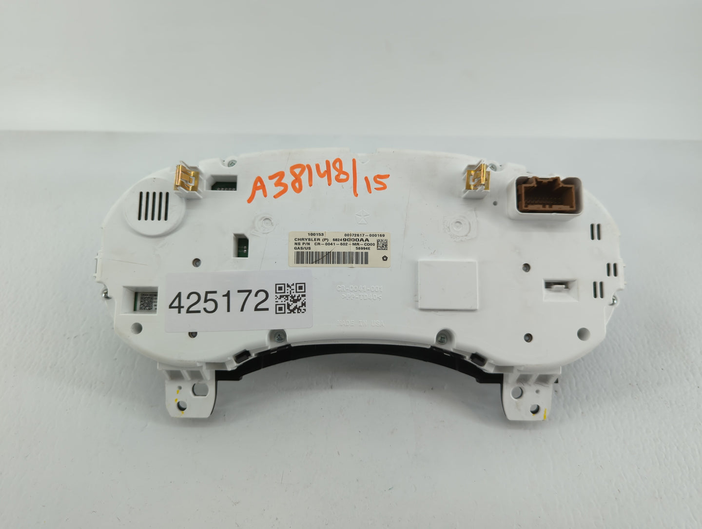 2015 Dodge Journey Instrument Cluster Speedometer Gauges P/N:68249000AA 68249000AB Fits OEM Used Auto Parts - Oemusedautopar
