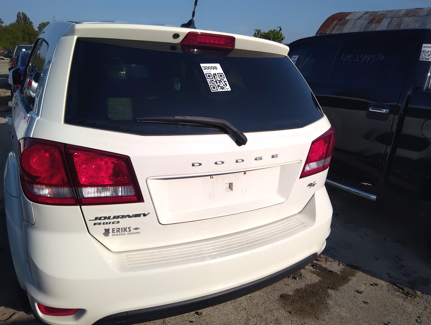 2015 Dodge Journey Trunk/decklid/hatch/tailgate Oem 5041191 - Oemusedautoparts1.com
