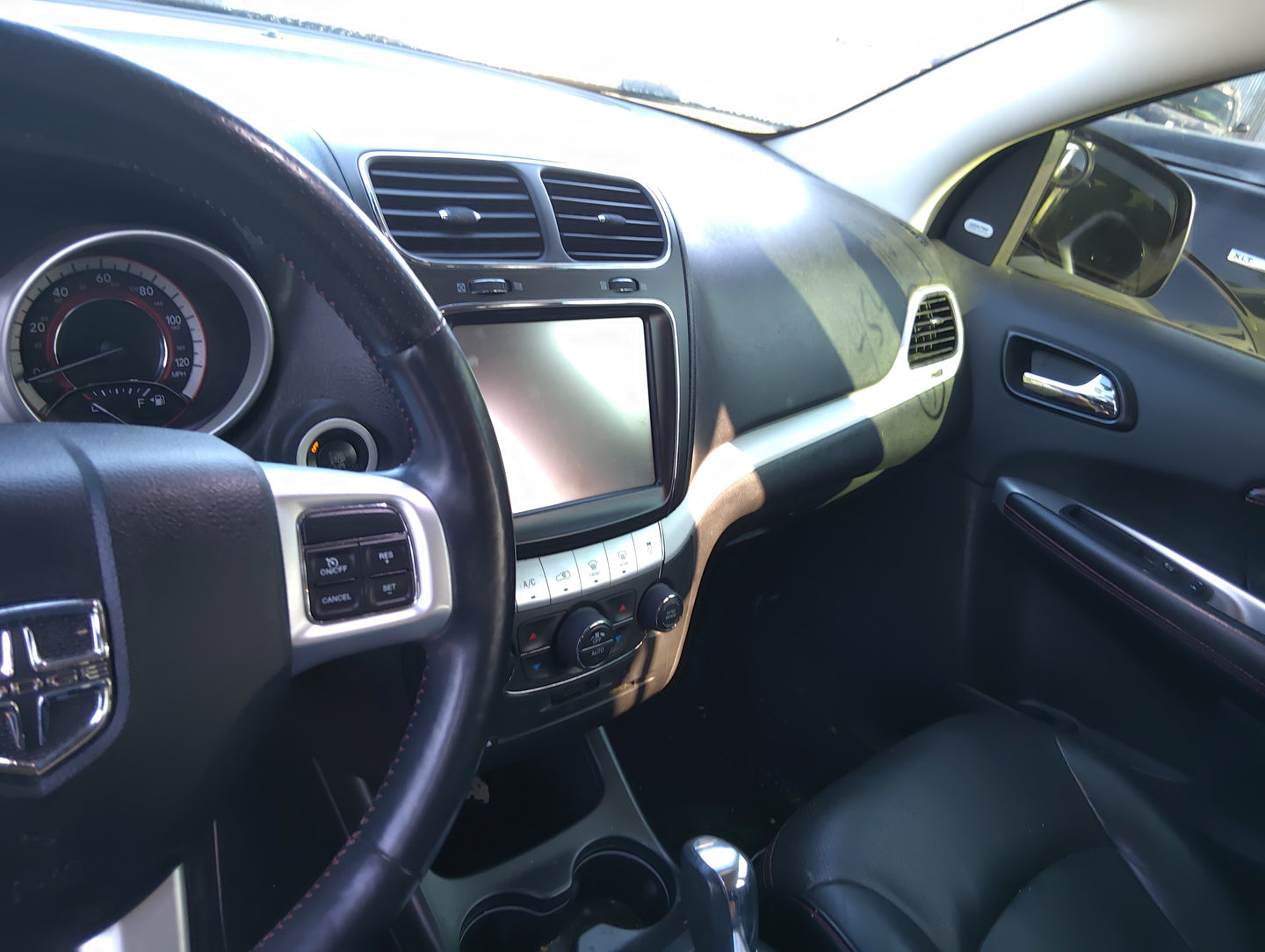 2015 Dodge Journey Radio AM FM Cd Player Receiver Replacement Fits OEM Used Auto Parts - Oemusedautoparts1.com