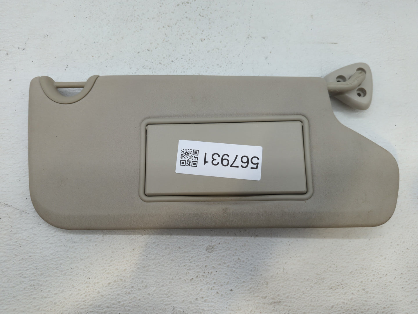 2015 Dodge Journey Sun Visor Shade Replacement Passenger Right Mirror Fits OEM Used Auto Parts - Oemusedautoparts1.com