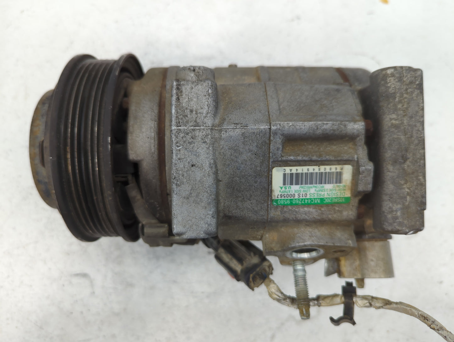 2011-2019 Dodge Journey Air Conditioning A/c Ac Compressor Oem - Oemusedautoparts1.com