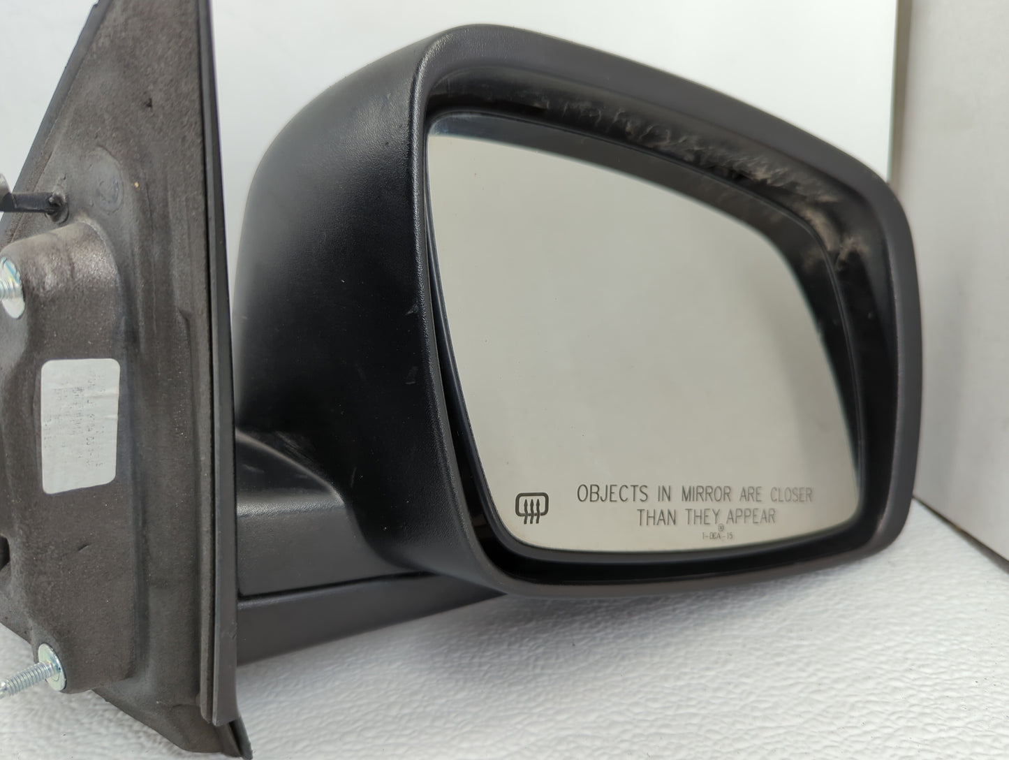 2015 Dodge Journey Passenger Right Side View Manual Door Mirror Black - Oemusedautoparts1.com