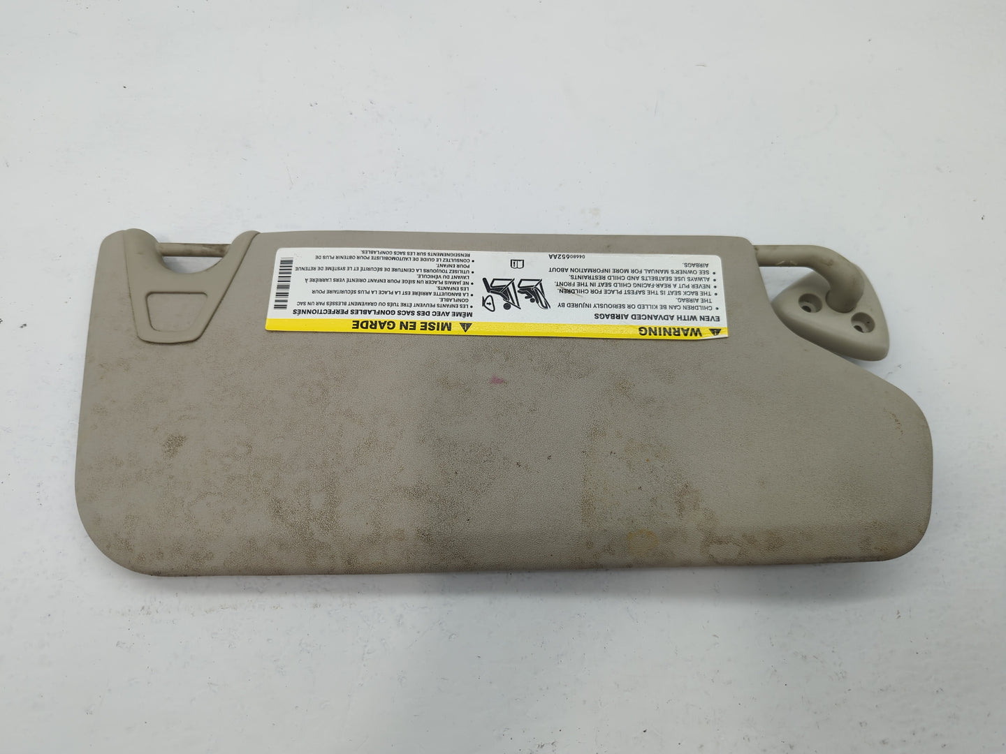 2015 Dodge Journey Sun Visor Shade Replacement Driver Left Mirror Fits OEM Used Auto Parts - Oemusedautoparts1.com
