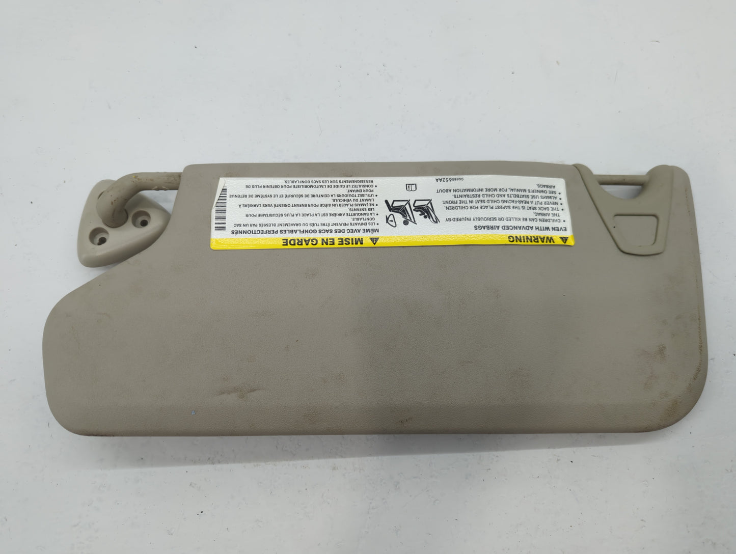 2015 Dodge Journey Sun Visor Shade Replacement Passenger Right Mirror Fits OEM Used Auto Parts - Oemusedautoparts1.com