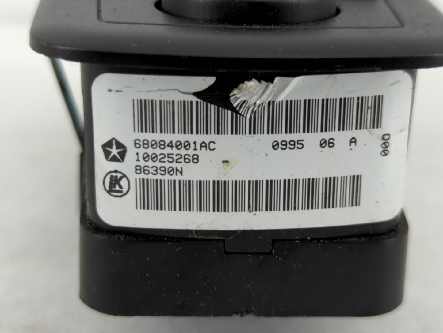 2015 Dodge Journey Master Power Window Switch Replacement Driver Side Left P/N:68084001AC Fits OEM Used Auto Parts - Oemused