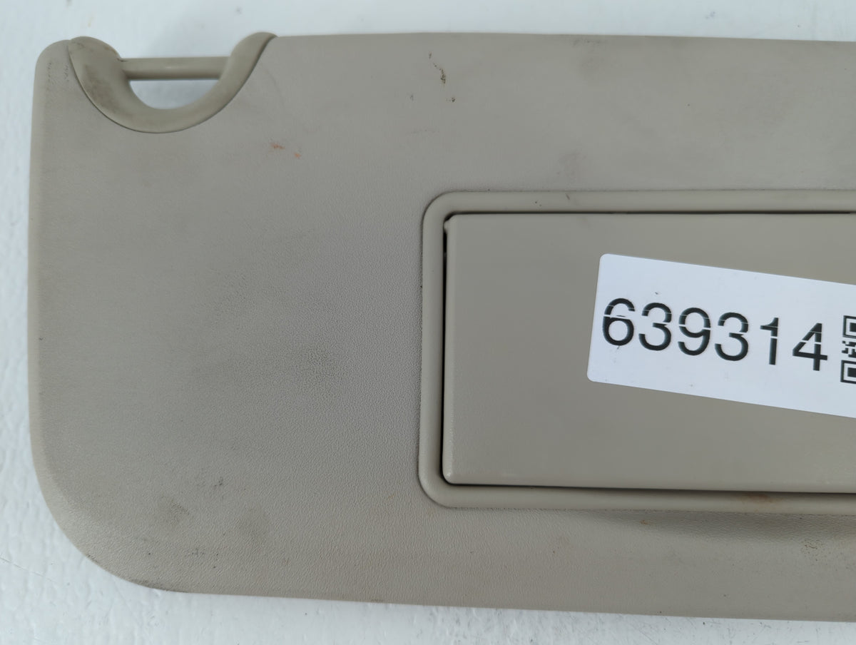 2015 Dodge Journey Sun Visor Shade Replacement Passenger Right Mirror Fits OEM Used Auto Parts - Oemusedautoparts1.com