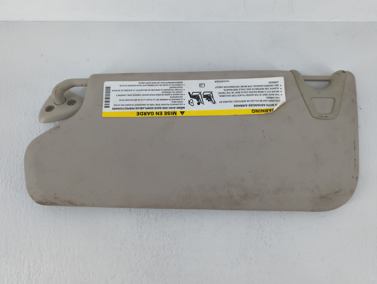 2015 Dodge Journey Sun Visor Shade Replacement Passenger Right Mirror Fits OEM Used Auto Parts - Oemusedautoparts1.com