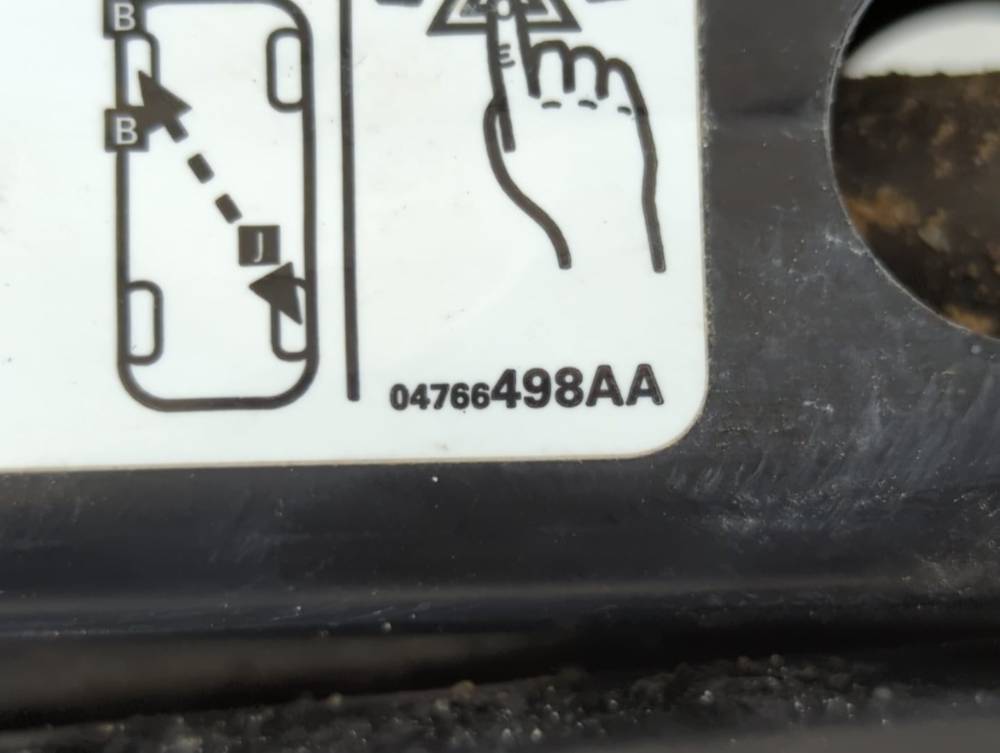 2015 Dodge Journey Spare Scissor Car Jack - Oemusedautoparts1.com