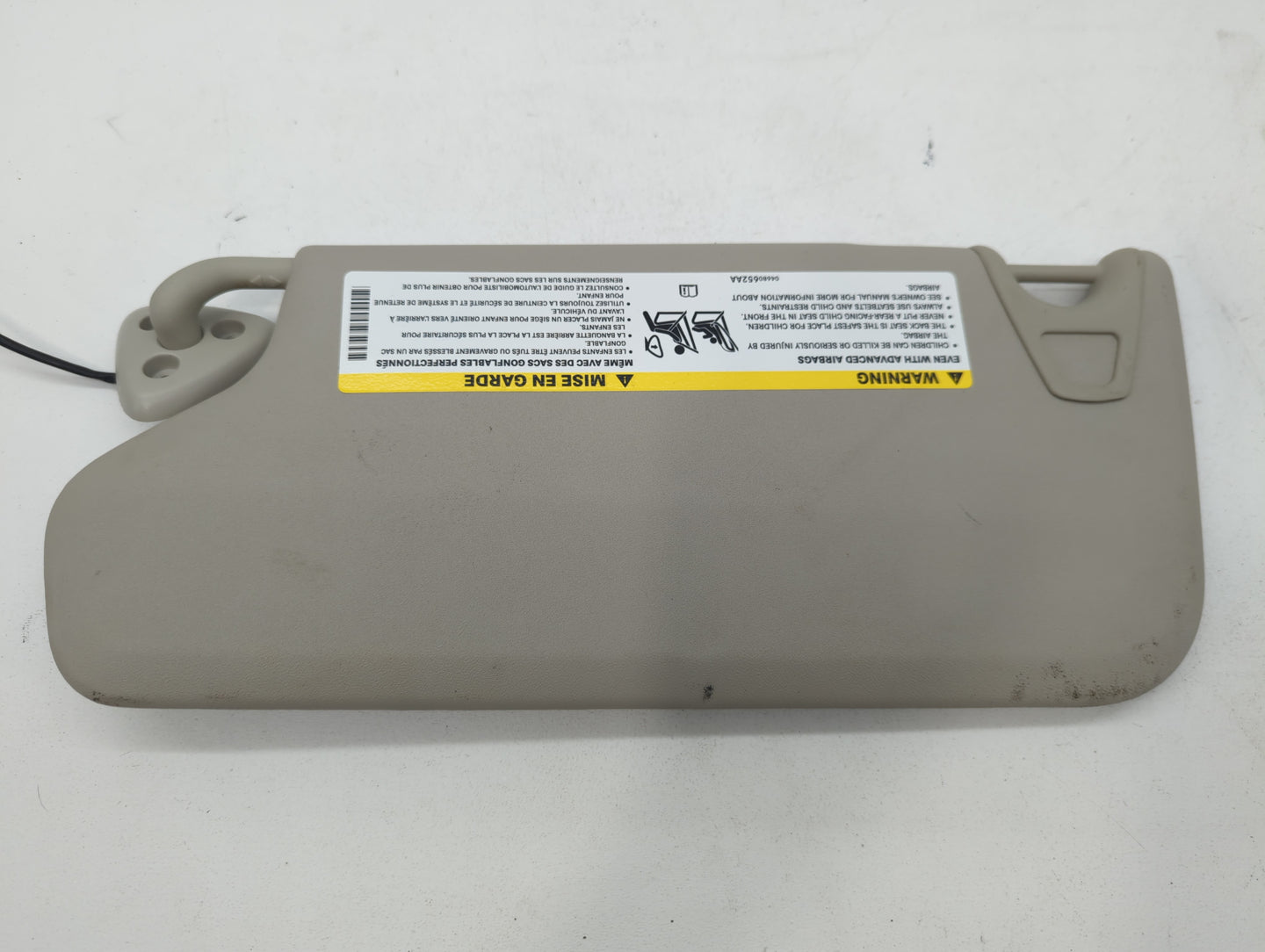 2011-2020 Dodge Journey Sun Visor Shade Replacement Passenger Right Mirror Fits OEM Used Auto Parts - Oemusedautoparts1.com
