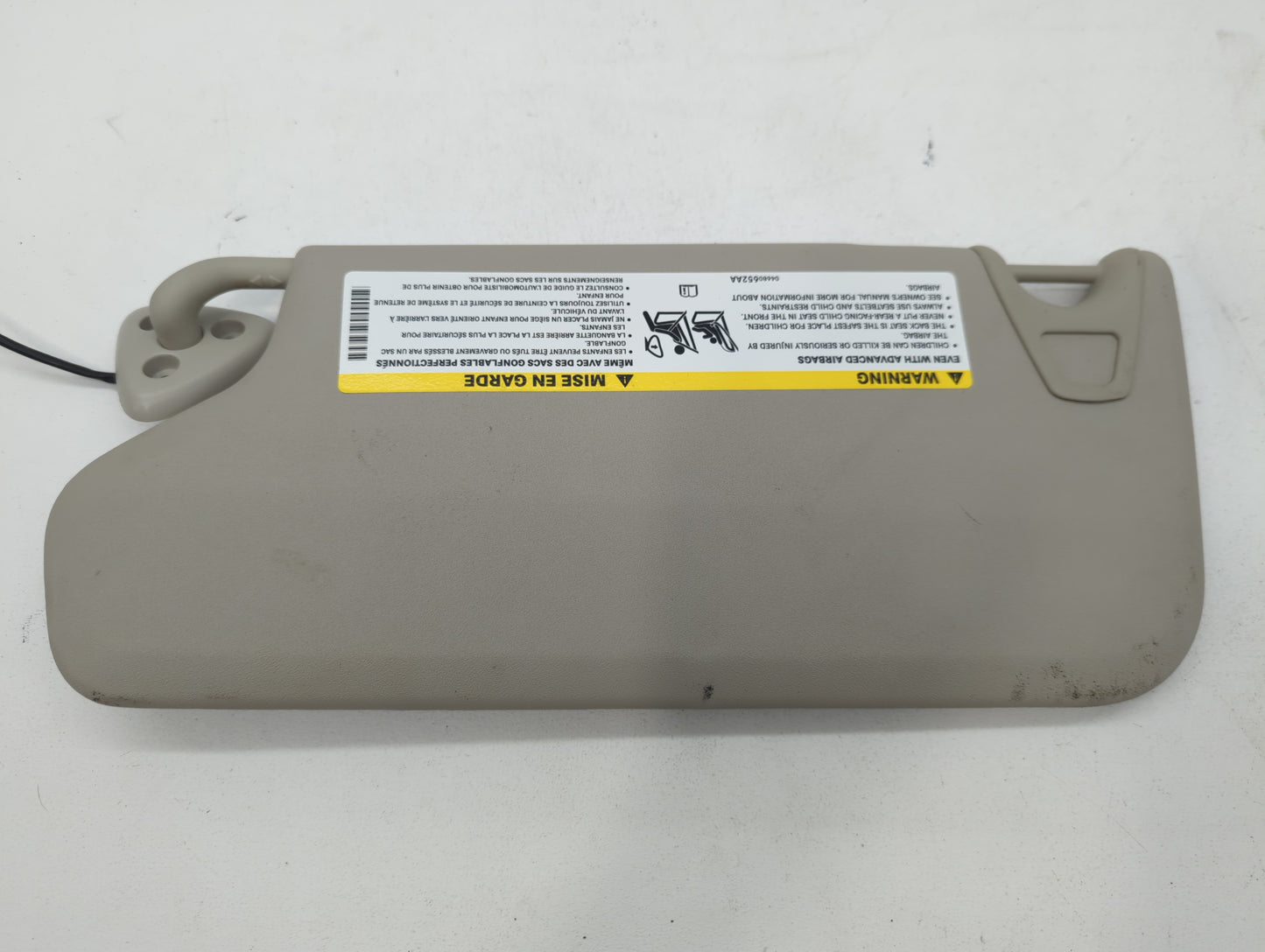 2011-2020 Dodge Journey Sun Visor Shade Replacement Passenger Right Mirror Fits OEM Used Auto Parts - Oemusedautoparts1.com