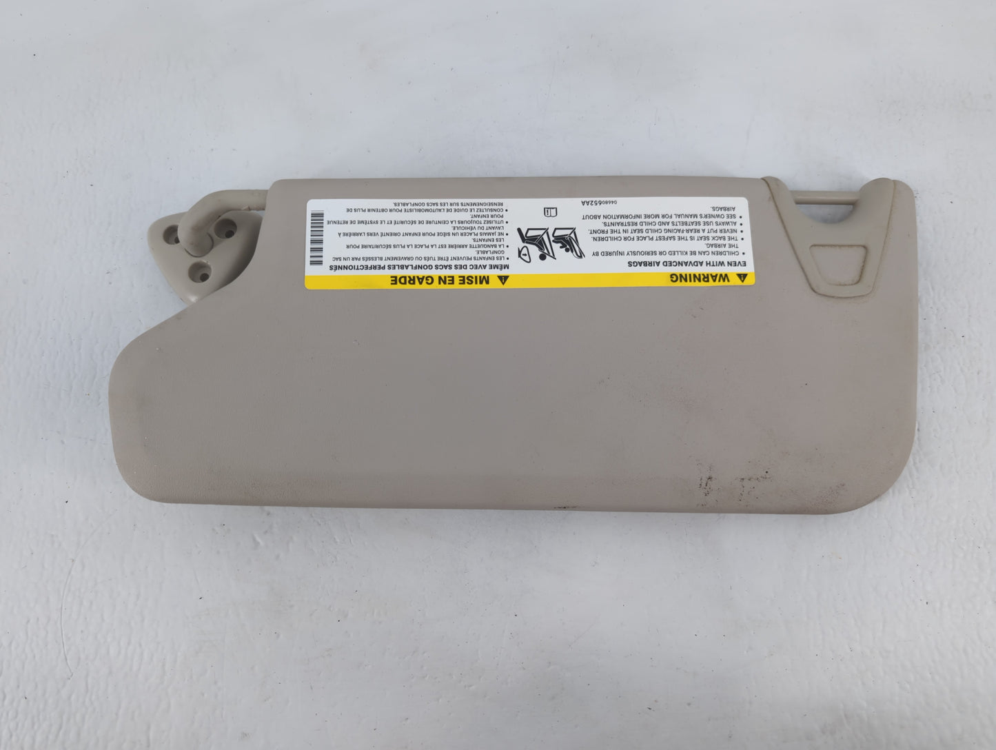 2015 Dodge Journey Sun Visor Shade Replacement Passenger Right Mirror Fits OEM Used Auto Parts - Oemusedautoparts1.com