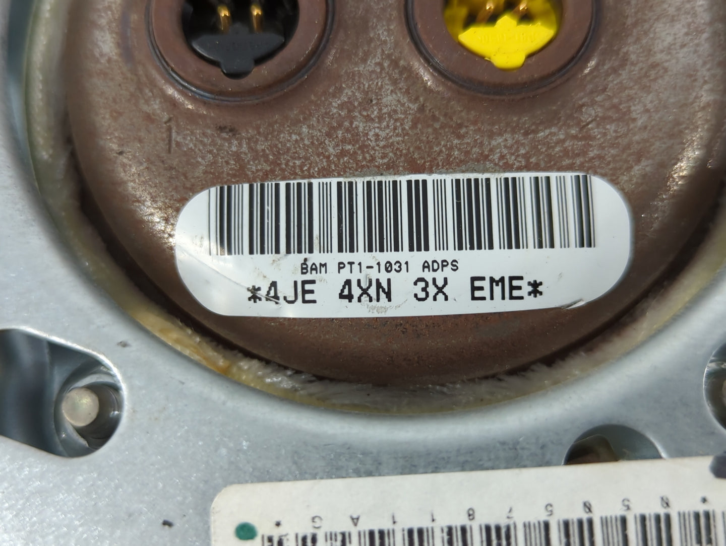 2020 Dodge Journey Air Bag Driver Left Steering Wheel Mounted P/N:4JE 8XN 3X Fits OEM Used Auto Parts - Oemusedautoparts1.co