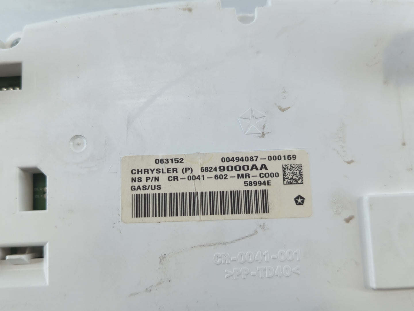 2015 Dodge Journey Instrument Cluster Speedometer Gauges P/N:68249000AA Fits OEM Used Auto Parts - Oemusedautoparts1.com