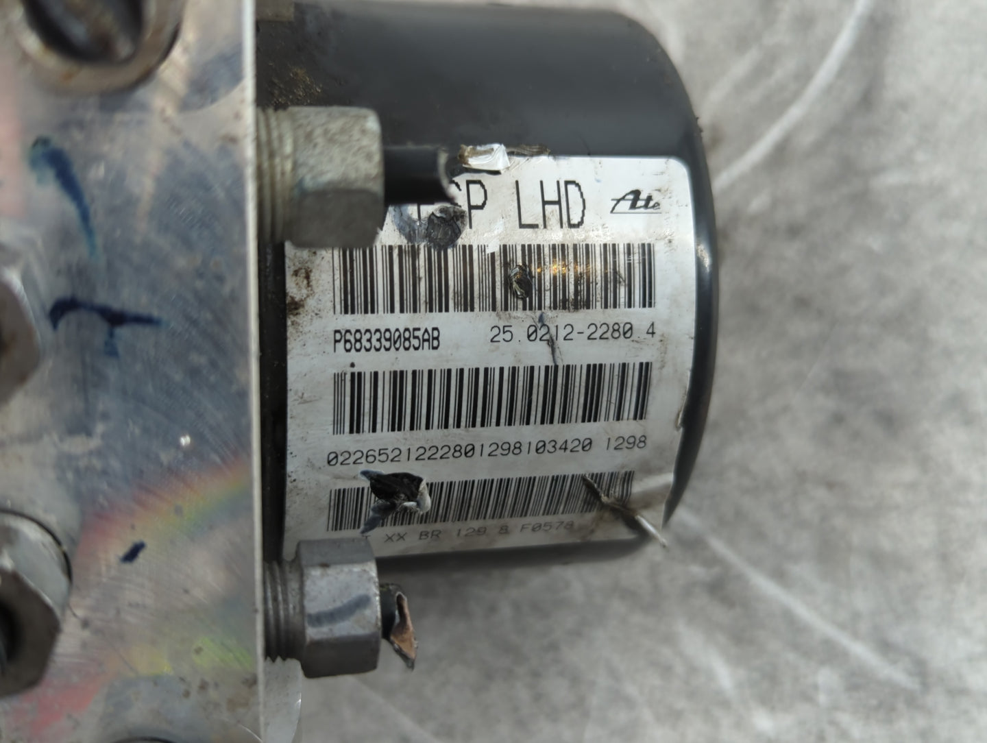 2015 Dodge Journey ABS Pump Control Module Replacement P/N:P68339085AB Fits OEM Used Auto Parts - Oemusedautoparts1.com